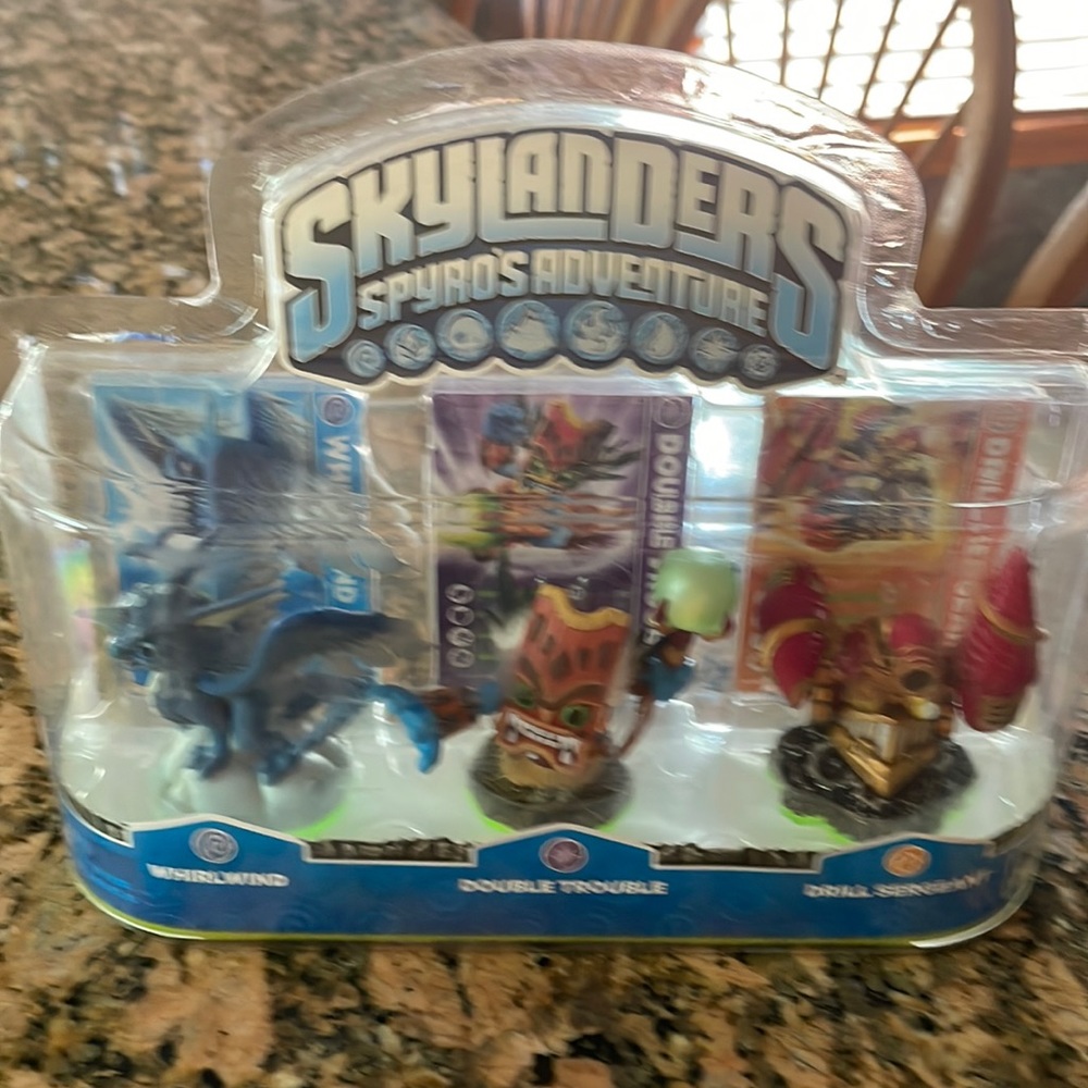 Skylanders Spyro’s Adventure trio set.